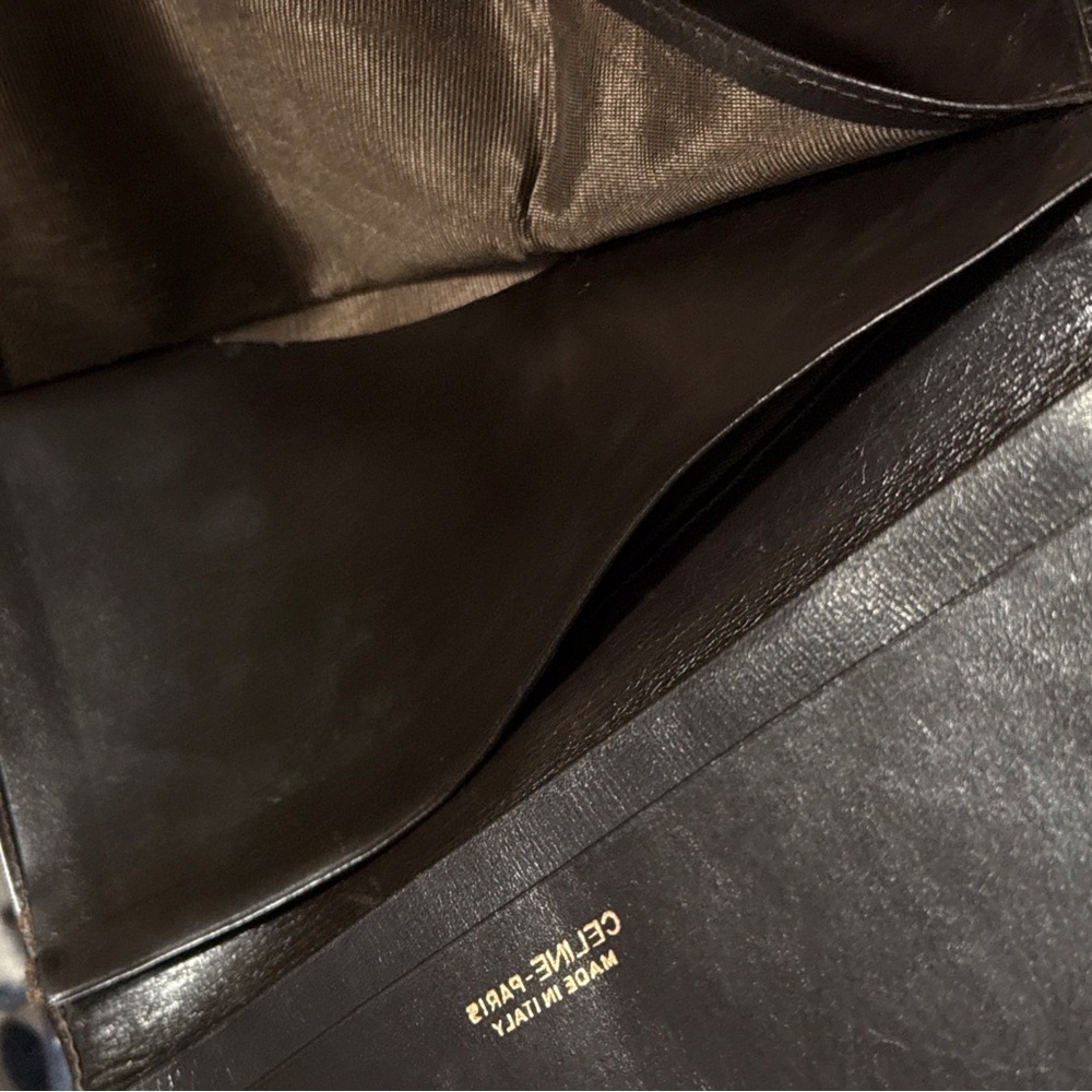 Celine Black Leather Wallet - Picture 7 of 11